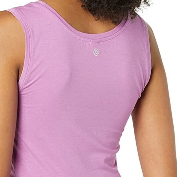 Core 10 Women's Soft Cotton Knot Twist Front Cropped Yoga Tank Plus 3X - Picture 8 of 11